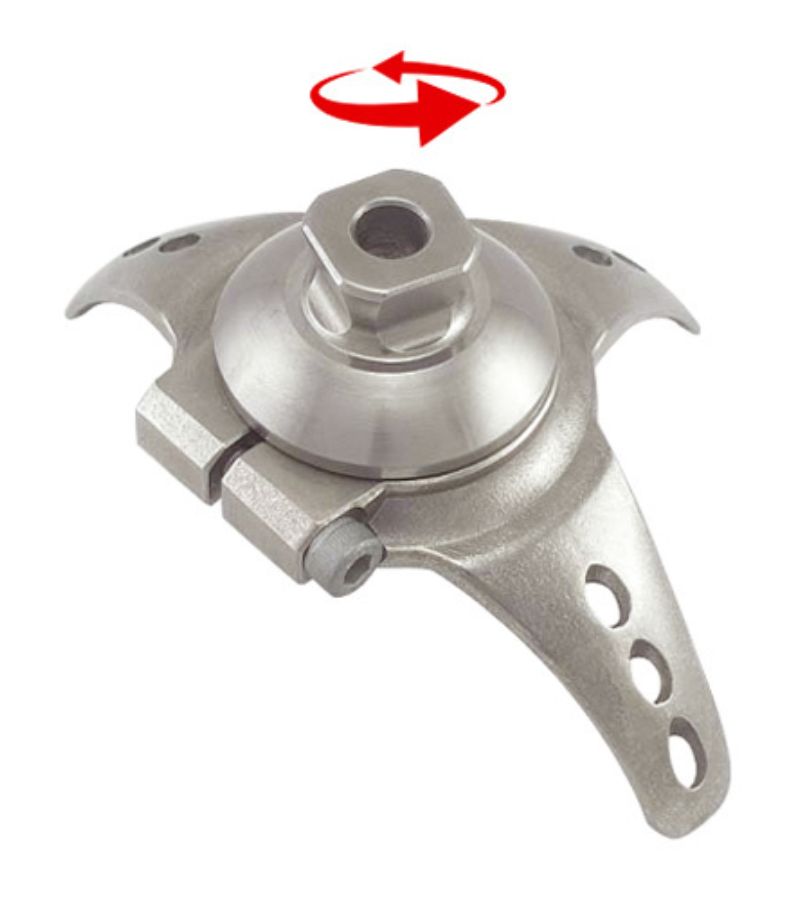 Adapter For AK (Three Pronge) With Pyramid Inner